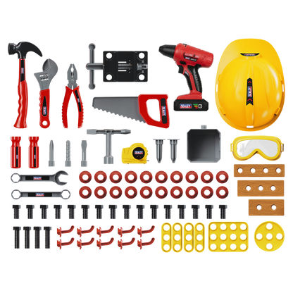 Sealey Junior 90pc Toy Tool Kit with Workbench (Genuine Sealey JTK2)