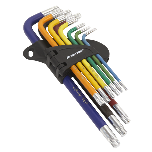 TRX-Star* Key Set 9pc Colour-Coded Long