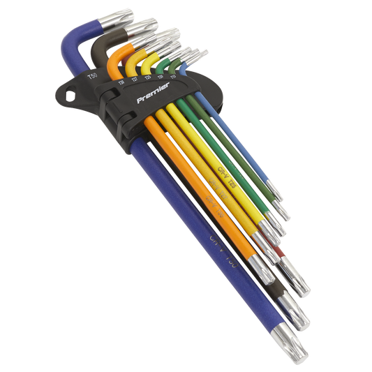 TRX-Star* Key Set 9pc Colour-Coded Extra-Long