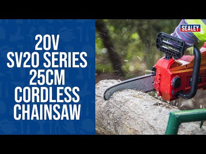 Cordless Chainsaw 25cm 20V 4Ah SV20 Series Kit