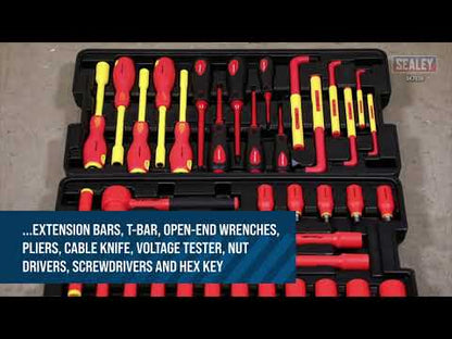 1000V Insulated Tool Kit 1/2"Sq Drive 49pc