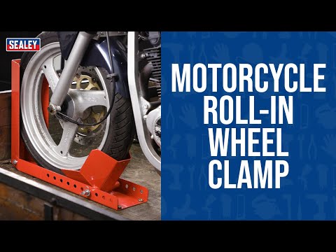 Motorcycle Roll-in Wheel Clamp - Bolt Down