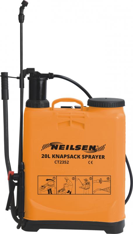 16L Back Pack Hand Sprayer Pressure - Internal Pump