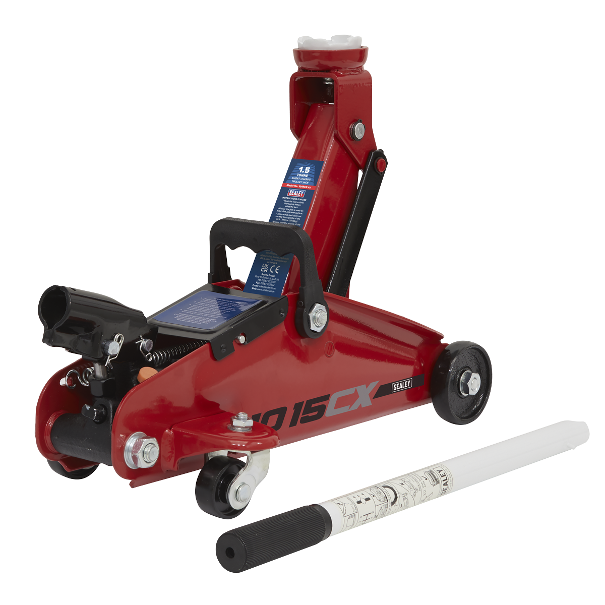 1.5 Tonne Short Chassis Trolley Jack