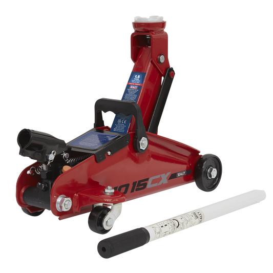 1.5 Tonne Short Chassis Trolley Jack