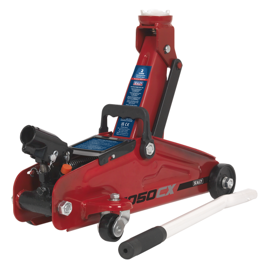 2 Tonne Short Chassis Trolley Jack