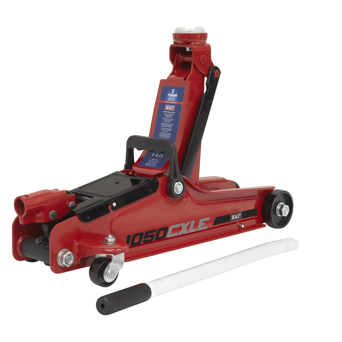 2tonne Low Profile Short Chassis Trolley Jack
