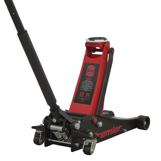2.5 Tonne Low Profile Trolley Jack with Rocket Lift