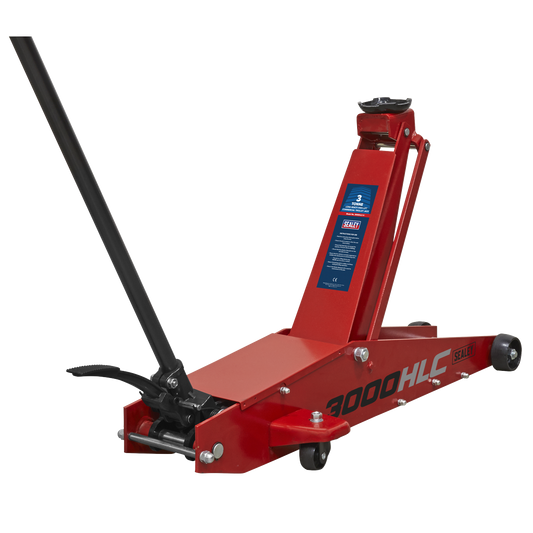 3 Tonne Long Reach High Lift Trolley Jack