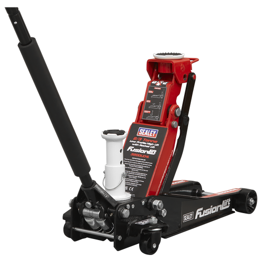 2/3 Tonne Low Profile/High Lift Trolley Jack with Rocket Lift