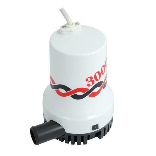 Bilge Pump 3000gph Positive Cord Seal Water Pumps Quality 12V Electric