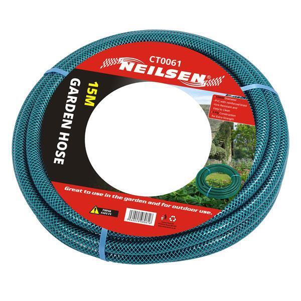 15 Metre Garden Hose Outdoor Hosepipe Watering