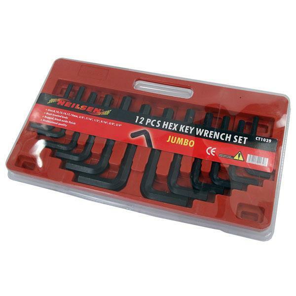 Hex Key Set - 12 Piece Jumbo