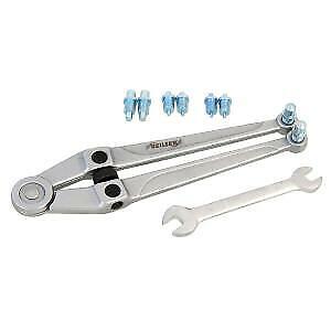 Set of Wrenches for Nuts With Top Holes