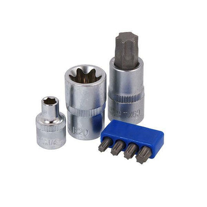 Star Socket and Bit Set - 27 Piece 3/8 and 1/2 Drive