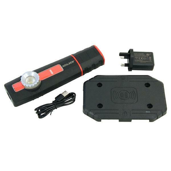 LED COB Work Lamp and Torch Wireless Charging