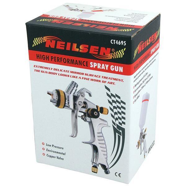 Gravity Fed High Performance Low Air Pressure Spray Gun 600ml