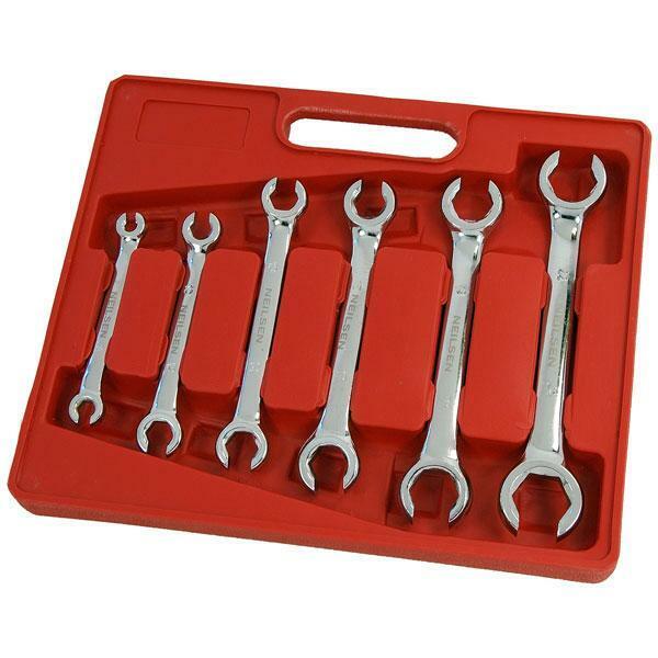 6 Piece Flaring Tool Set Nut Wrench Set Spanner