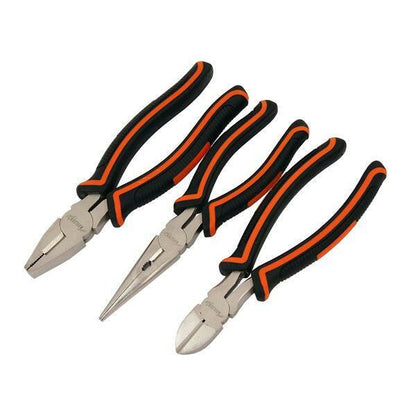 3 Pieces Plier Set Long Nose Combination