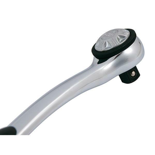 Ratchet Handle - 1/2 inch Drive Curved Profile Smooth