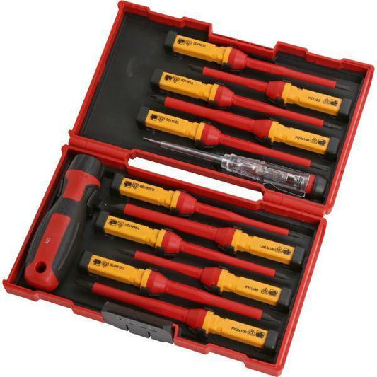 13pc VDE Screwdriver Set 1000v Insulated GS/TUV Approved