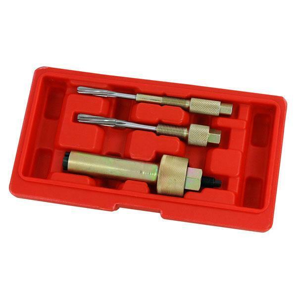 3 Pieces Glow Plug Puller Remover & Reamer Removal Set