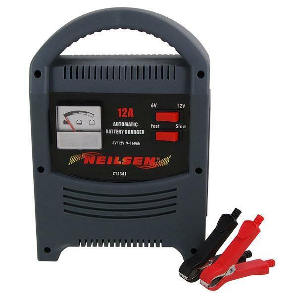 12a Battery Charger Automatic 230v input 6 & 12v output