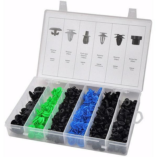 300 Pc Trim Clip Assortment for Vauxhall Cars and Vans