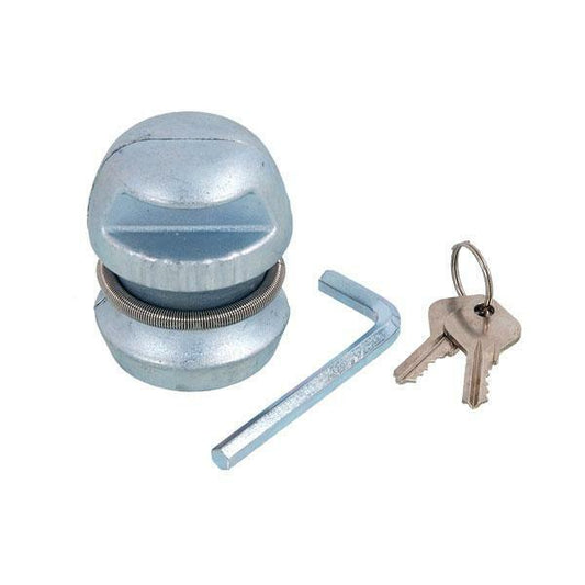 Insertable Coupling Hitch Lock for Trailer/Caravan