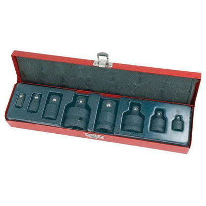 Air Impact Adaptor Set. 1/4 inch 1/2 in, 3/4 in, 1 in