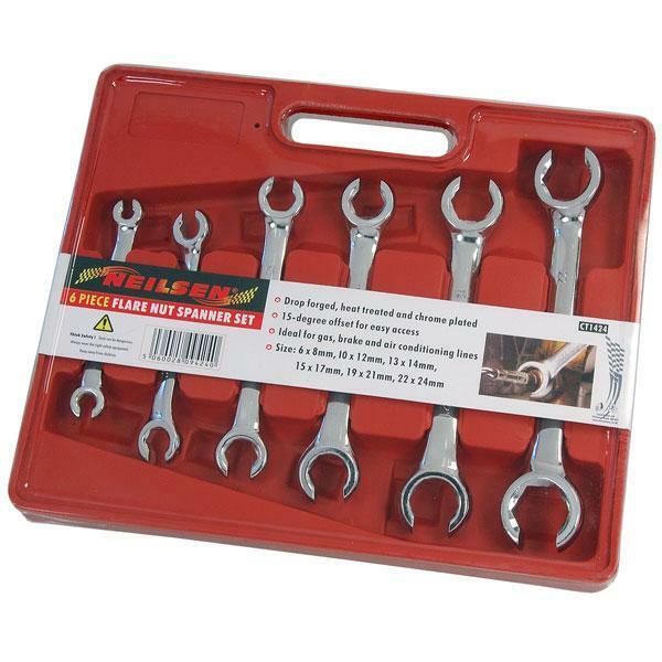 6 Piece Flaring Tool Set Nut Wrench Set Spanner