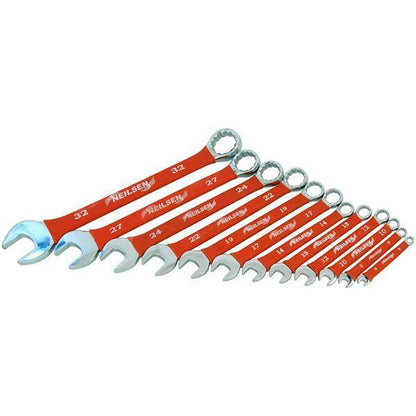 Combination Spanner Set - 12 Pc - Soft Grip - Metric