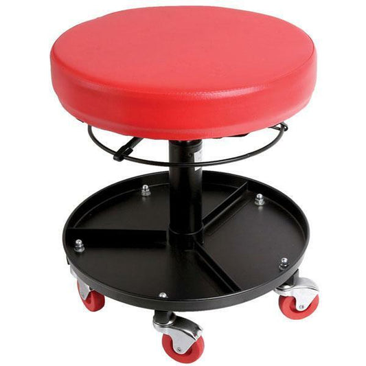 Creeper Seat - Round. Adjustable, Heavy Duty, Padded.