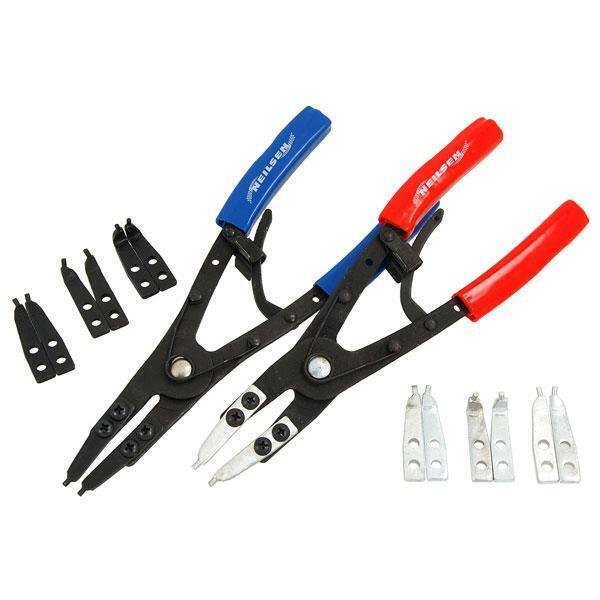 Circlip / Snap Ring Pliers - 2 Piece Set, Extra Long