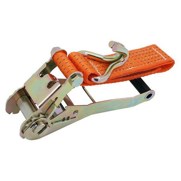 5 Ton, 8 Meter Ratchet Tie Down Strap - Heavy Duty Cargo Lash