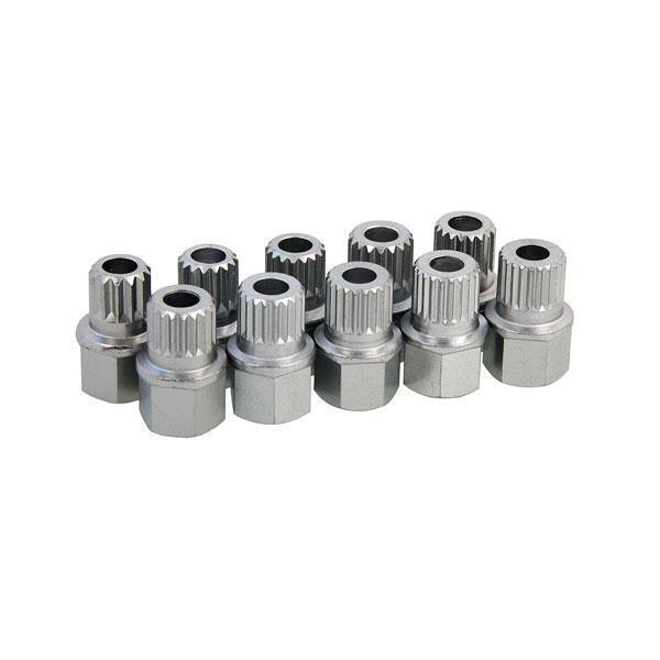 Wheel Locking Nut Key Set - 10pc Bmw