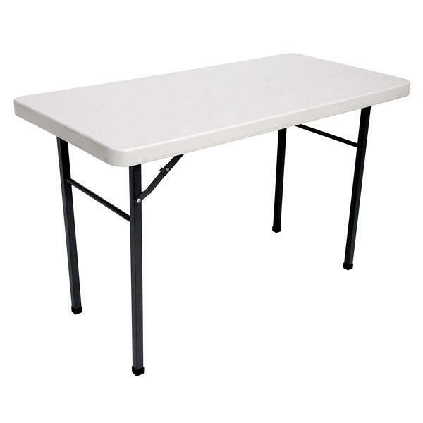 Sturdy 4ft Folding Outdoor Utility/Picnic/Trestle Table