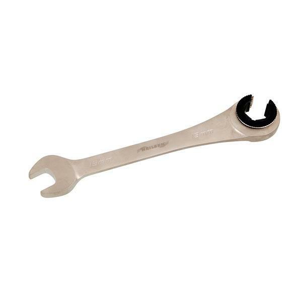 Ratchet/Standard Open End Flare Nut Wrench Spanner 19mm