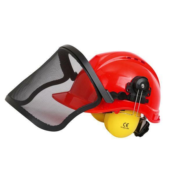 Safety Helmet With Visor And Ear Protection