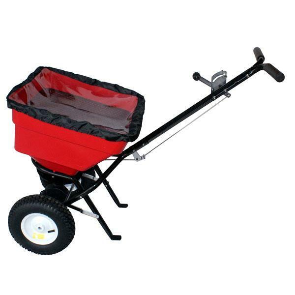 100lbs (45Kg) Push Broadcast spreader 10-12:12.5 Wheel