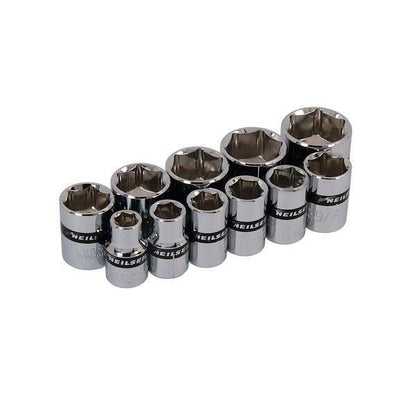 Socket Set 3/8" Drive 11 Pieces 5/16 3/8 7/16 15/32 1/2