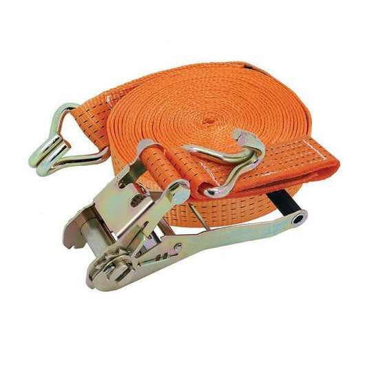 5 Ton, 8 Meter Ratchet Tie Down Strap - Heavy Duty Cargo Lash