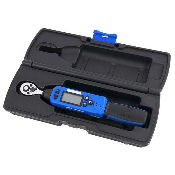 Digital Torque Wrench, 6-30nm Preset Adjustable, 1/4" Dr + Case