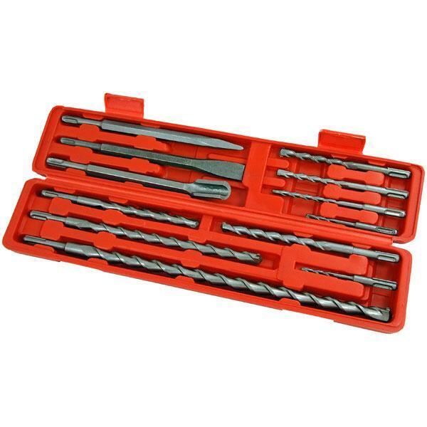 12 Piece Sds Drill and Chisel Set Drill Bits