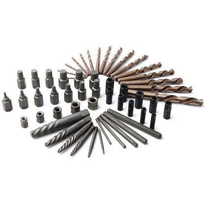 55pc Master Screw Extractor Drill and Guide Set Left Hand Thread  Neilsen CT4212