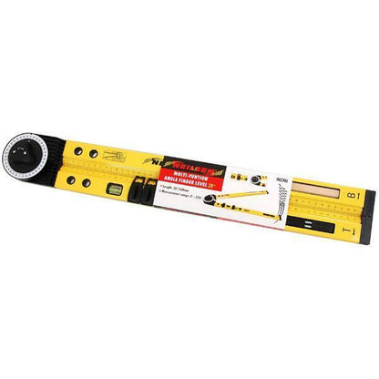 Multi Fuction Angle Finder/Spirit Level/20"Ruler/Square