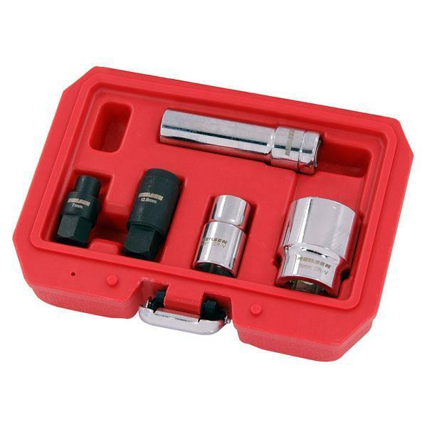 Bosch Ve Distributor Injector Pump Socket Set 5pc