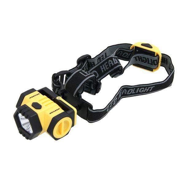 LED Head Lamp / Torch, Detachable, Rear Warning Light