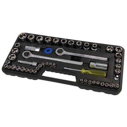 Socket Set 52 Piece 1/4" 3/8"1/2" Drive