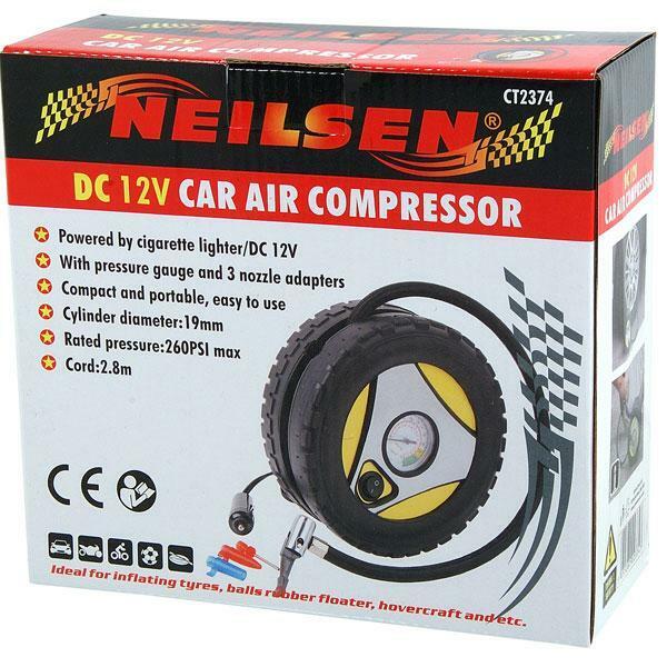 Air Compressor Tyre Design DC 12V